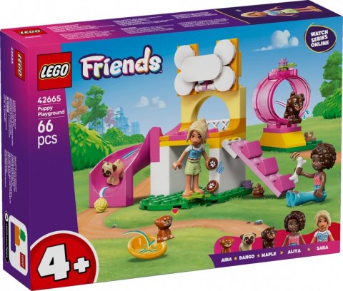 Klocki Friends 42665 Plac zabaw dla szczeniaczków Klocki Friends 42665 Plac zabaw dla szczeniaczków