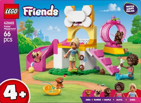 Klocki Friends 42665 Plac zabaw dla szczeniaczków Klocki Friends 42665 Plac zabaw dla szczeniaczków