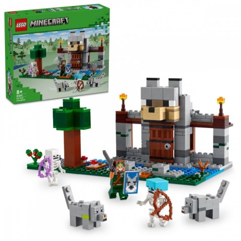 Klocki Minecraft 21261 Wilcza twierdza Klocki Minecraft 21261 Wilcza twierdza