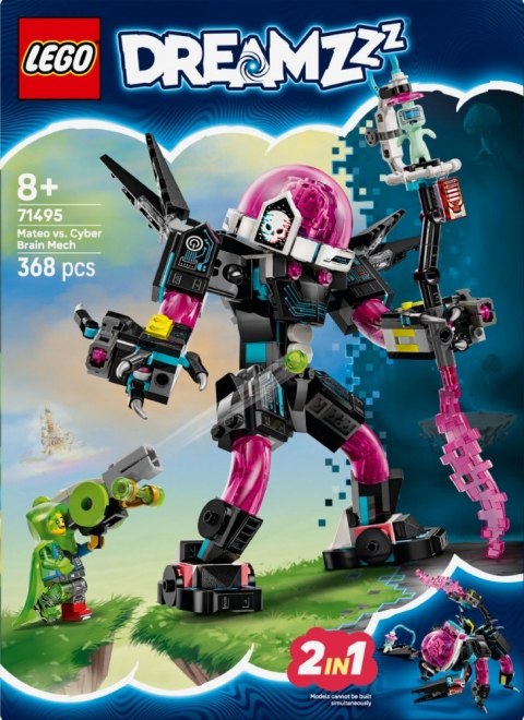 Klocki DREAMZzz 71495 Mateo kontra mech Cybermózgowca Klocki DREAMZzz 71495 Mateo kontra mech Cybermózgowca
