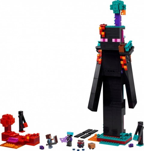 Klocki Minecraft 21279 Wieża Endermana Klocki Minecraft 21279 Wieża Endermana