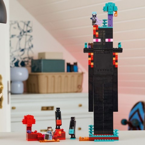 Klocki Minecraft 21279 Wieża Endermana Klocki Minecraft 21279 Wieża Endermana