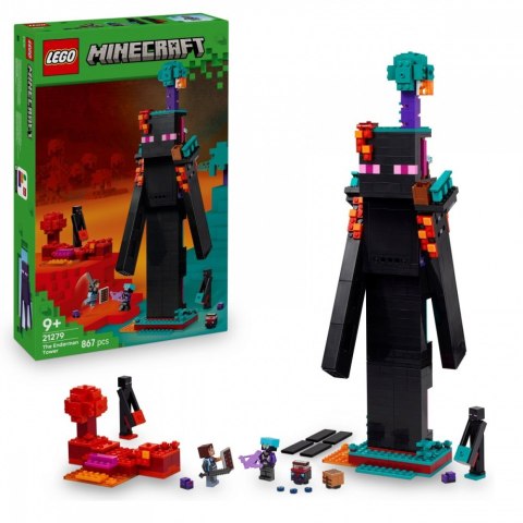 Klocki Minecraft 21279 Wieża Endermana Klocki Minecraft 21279 Wieża Endermana