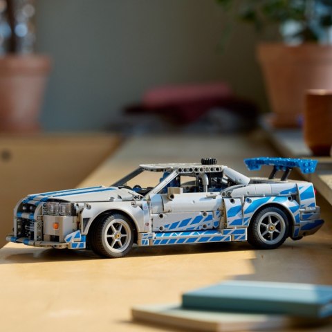Klocki Technic 42210 Samochód Nissan Skyline GT-R (R34) z filmu Za szybcy, za wściekli Klocki Technic 42210 Samochód Nissan Skyline GT-R (R34) z filmu Za szybcy, za wściekli