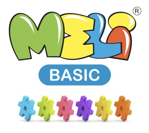 Klocki konstrukcyjne Meli Basic Edu 2000 el. Meli Klocki konstrukcyjne Meli Basic Edu 2000 el. Meli
