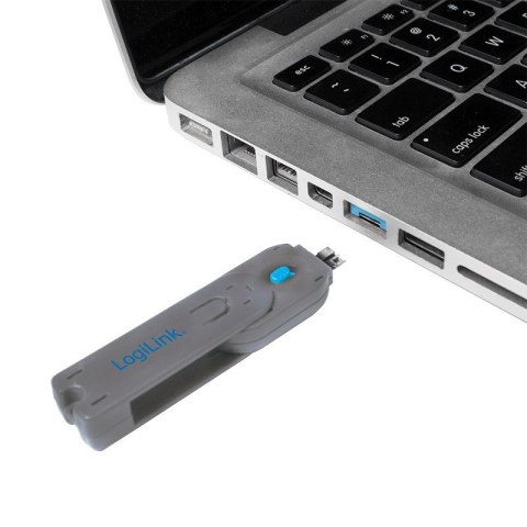 Blokada portów USB 4szt. z kluczem Blokada portów USB 4szt. z kluczem