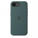 Etui silikonowe do iPhonea 16e - górskie jezioro