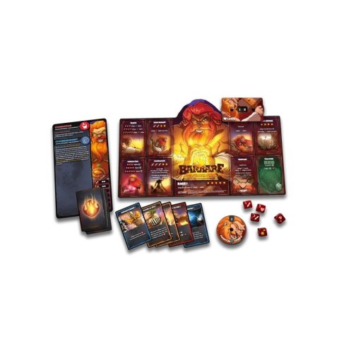Gra Dice Throne Starcie 1 Barbarzyńca vs. Księżycowa Elfka Gra Dice Throne Starcie 1 Barbarzyńca vs. Księżycowa Elfka