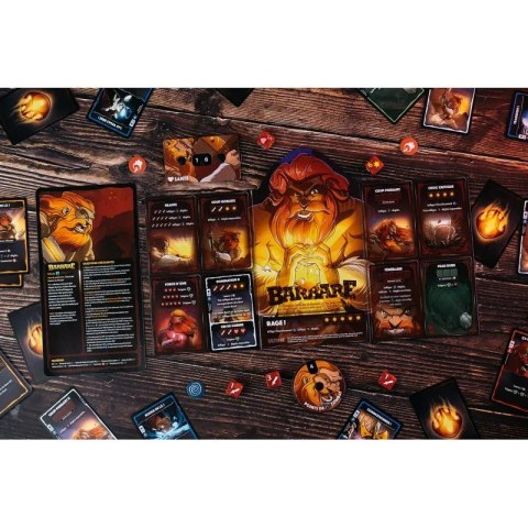 Gra Dice Throne Starcie 1 Barbarzyńca vs. Księżycowa Elfka Gra Dice Throne Starcie 1 Barbarzyńca vs. Księżycowa Elfka