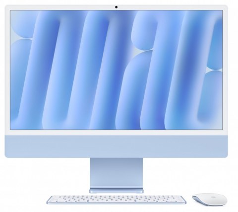 IMac 24 cale: M4 8/8, 16GB, 256GB SSD - Niebieski IMac 24 cale: M4 8/8, 16GB, 256GB SSD - Niebieski