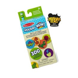 Sticker Wow - wkład + mini książeczka - Dinozaury Nefere