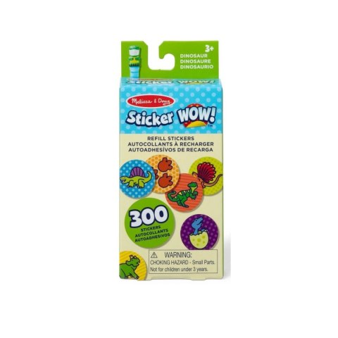 Sticker Wow - wkład + mini książeczka - Dinozaury Nefere Sticker Wow - wkład + mini książeczka - Dinozaury Nefere