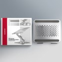 STND-LR Podstawa do laptopów aluminiowa 10-16" regulowane kąty nachylenia, obrót o 360 stopni