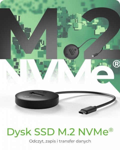 Stacja dokująca dla NVMe+SATA SSD IB-1610MCD-C31 Stacja dokująca dla NVMe+SATA SSD IB-1610MCD-C31