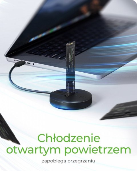 Stacja dokująca dla NVMe+SATA SSD IB-1610MCD-C31 Stacja dokująca dla NVMe+SATA SSD IB-1610MCD-C31