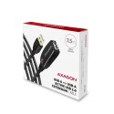 ADR-207 USB 2.0 A-M -> A-F aktywny kabel przedłużacz/wzmacniacz 7.5m