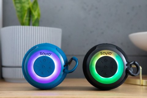 Głośnik bezprzewodowy Bluetooth 5W, BS-042, Niebieski Głośnik bezprzewodowy Bluetooth 5W, BS-042, Niebieski
