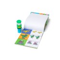 Sticker Wow - Książeczka i stempelek z naklejkami - Dinozaur Nefere