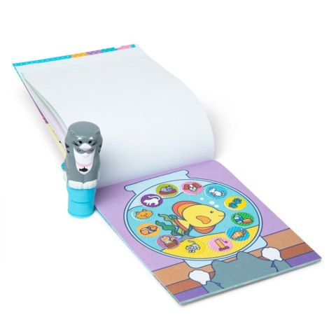 Sticker Wow - Książeczka i stempelek z naklejkami - Kot Nefere Sticker Wow - Książeczka i stempelek z naklejkami - Kot Nefere