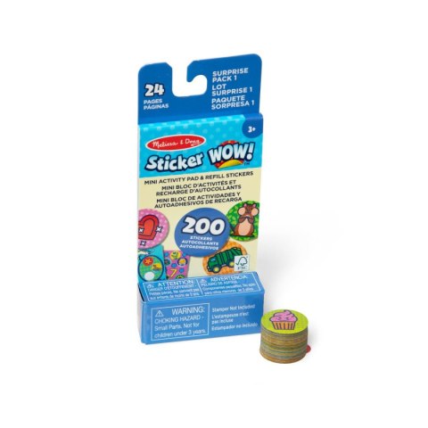 Sticker Wow - wkład + mini książeczka - Niespodzianka Nefere Sticker Wow - wkład + mini książeczka - Niespodzianka Nefere