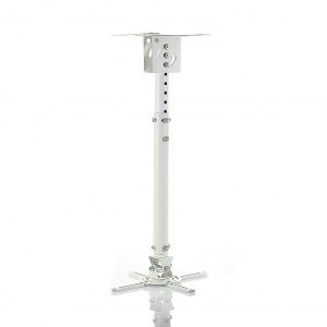 Uchwyt podwieszany 45-76cm do projektora P-107W 15KG Biały Uchwyt podwieszany 45-76cm do projektora P-107W 15KG Biały