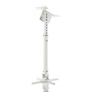 Uchwyt podwieszany 45-76cm do projektora P-107W 15KG Biały Uchwyt podwieszany 45-76cm do projektora P-107W 15KG Biały