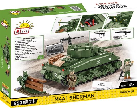 Klocki M4A1 Sherman 663 klocki