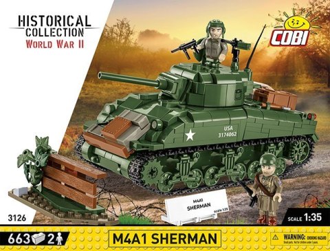Klocki M4A1 Sherman 663 klocki