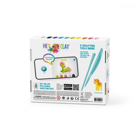Masa plastyczna Hey Clay Zestaw jednorożce