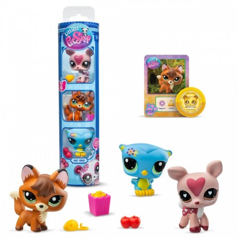 Zestaw figurek Littlest Pet Shop G7 S3 Pet Trios Tuba 3-pak