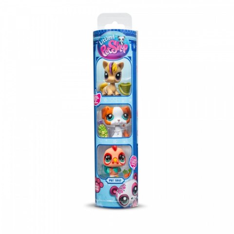 Zestaw figurek Littlest Pet Shop G7 S3 Pet Trios Tuba 3-pak