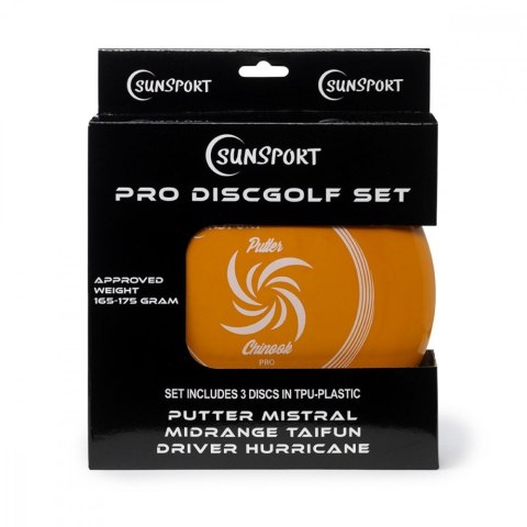 Gra DiscGolf set Pro, Putter,Mid Range&Drivet Plastik Gra DiscGolf set Pro, Putter,Mid Range&Drivet Plastik