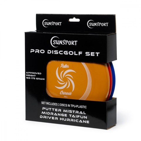 Gra DiscGolf set Pro, Putter,Mid Range&Drivet Plastik Gra DiscGolf set Pro, Putter,Mid Range&Drivet Plastik