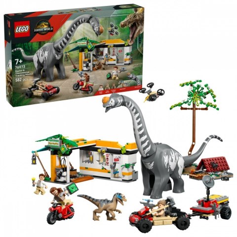 Klocki Jurassic World 76973 Na tropie tytanozaura i raptora Klocki Jurassic World 76973 Na tropie tytanozaura i raptora