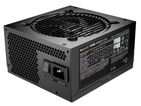 Zasilacz Pure Power 13 M 550W ATX 3.1 80+ GOLD Zasilacz Pure Power 13 M 550W ATX 3.1 80+ GOLD