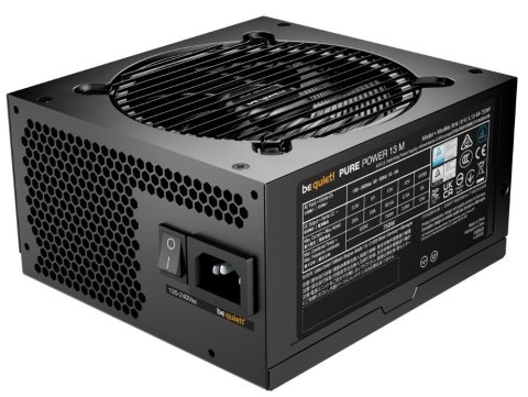 Zasilacz Pure Power 13 M 750W ATX 3.1 80+ GOLD Zasilacz Pure Power 13 M 750W ATX 3.1 80+ GOLD