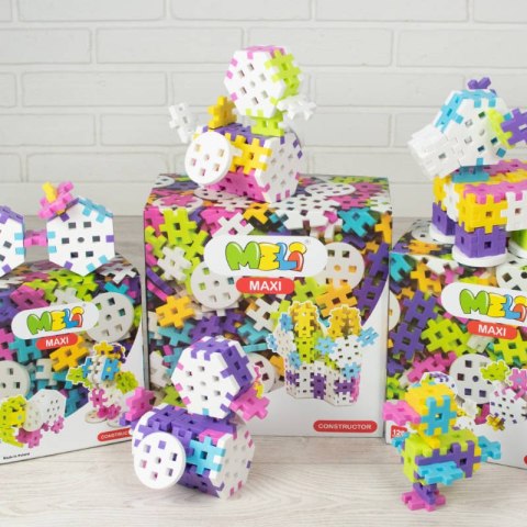 Klocki Meli Maxi Constructor Pink 120 el. Meli Klocki Meli Maxi Constructor Pink 120 el. Meli