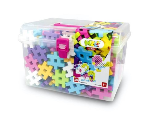 Klocki Meli Maxi Pink Travel Box 230 el. Meli