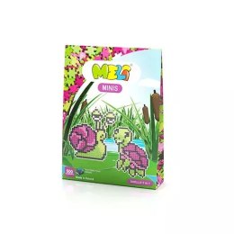 Klocki Meli Minis Shells 2w1 Ślimak i Żółw 500 el. Meli