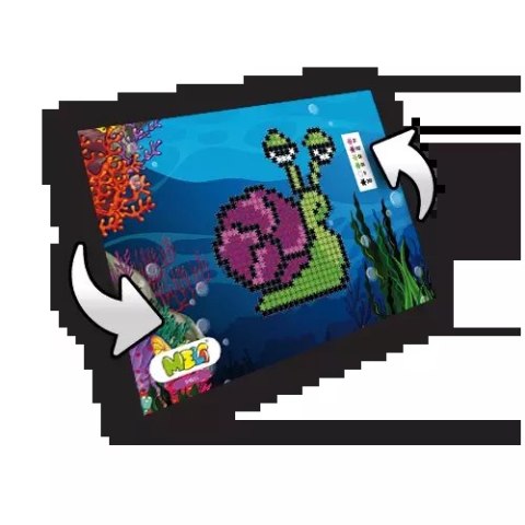 Klocki Meli Minis Shells 2w1 Ślimak i Żółw 500 el. Meli Klocki Meli Minis Shells 2w1 Ślimak i Żółw 500 el. Meli