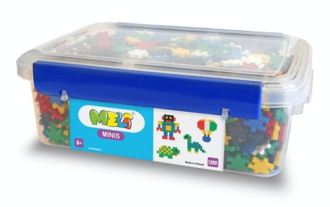 Klocki konstrukcyjne Meli Minis Edu 1400 el. Meli Klocki konstrukcyjne Meli Minis Edu 1400 el. Meli