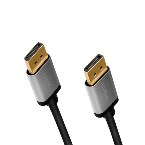 Kabel DisplayPort 4K/60 Hz,DP/M do DP/M aluminium 2m Kabel DisplayPort 4K/60 Hz,DP/M do DP/M aluminium 2m