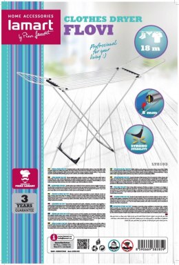 Suszarka uniwersalna FLOVI LT8103 powierzchnia 18 metrów