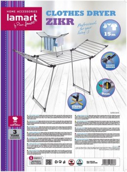 Suszarka uniwersalna ZIKR LT8104 powierzchnia 15 metrów