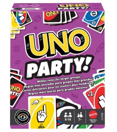 Gra UNO Party Imprezowa refresh