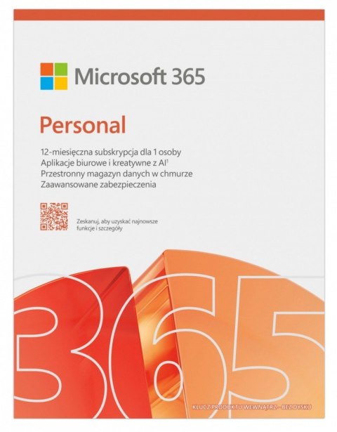 M365 Personal PL 1Y 1U 5D Win/Mac EP2-32454 M365 Personal PL 1Y 1U 5D Win/Mac EP2-32454
