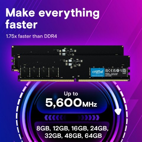 Pamięć DDR5 64GB/5600 CL46 Pamięć DDR5 64GB/5600 CL46