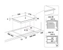 Płyta indukcyjna szklano-ceramiczna WSS4060BF