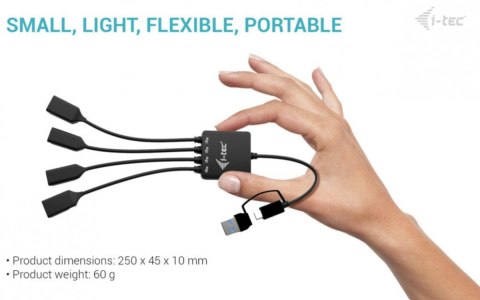 HUB USB-C/USB-A Cable 4 port (2x USB-C 2x USB-A) HUB USB-C/USB-A Cable 4 port (2x USB-C 2x USB-A)