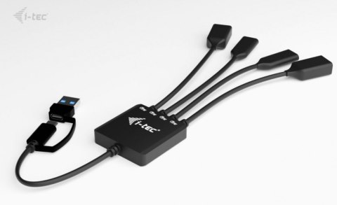 HUB USB-C/USB-A Cable 4 port (2x USB-C 2x USB-A) HUB USB-C/USB-A Cable 4 port (2x USB-C 2x USB-A)